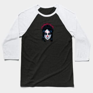 Mexican Woman Baseball T-Shirt